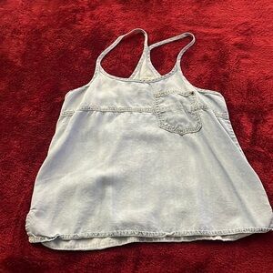 Jean tank top